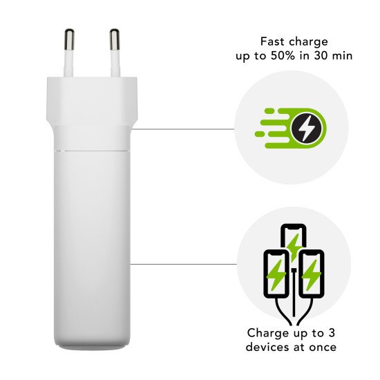 dbramante1928 CI140EUWH7101 chargeur d'appareils mobiles Universel Blanc Secteur Intérieure