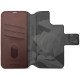 Decoded Modu Wallet coque de protection pour téléphones portables 17 cm (6.69") Étui avec portefeuille Marron, Chocolat