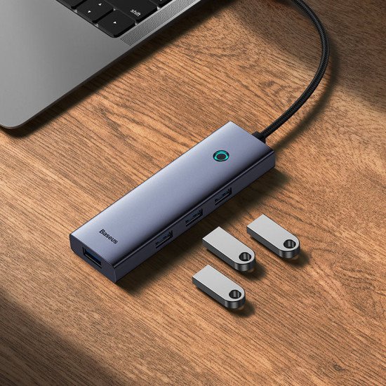 Baseus Ultrajoy USB-C USB 3.2 Gen 1 (3.1 Gen 1) Type-C 5000 Mbit/s Gris