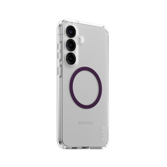 PanzerGlass CARE by ® Flagship Case Transparent Urban Combat w. Plum Purple Qi Compatible Samsung Galaxy S25+ coque de protection pour téléphones portables Housse PanzerGlass CARE by ® Flagship Case Transparent Urban Combat w. Plum Purple Qi Compatible Samsung Galaxy S25+ coque de protection pour téléphones portables Housse