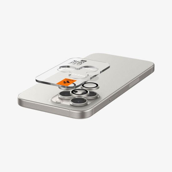 Spigen Optik Pro EZ Fit Protecteur d'objectif caméra Apple 2 pièce(s)