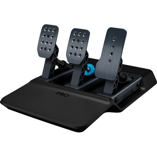 Logitech G PRO Racing Pedals Noir USB 2.0 Pédales Analogique PC, Playstation, Xbox