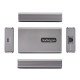 StarTech.com Adaptateur USB4 vers Ethernet, 10GbE, Multi-Gigabit, Compatible Thunderbolt, Carte Réseau 10GBASE-T/5G/2,5G, Adaptateur Ethernet 10G, Câble USB4 de 0,5m, Win/Mac, TAA