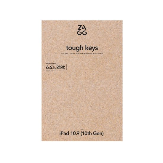 ZAGG Tough Keys QWERTY Anglais USB Type-C Noir ZAGG Tough Keys QWERTY Anglais USB Type-C Noir