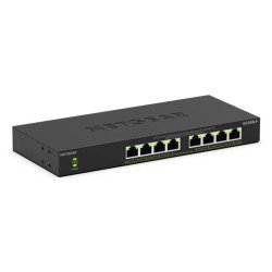 NETGEAR GS308LP Non-géré Gigabit Ethernet (10/100/1000) Connexion Ethernet POE Bureau Noir