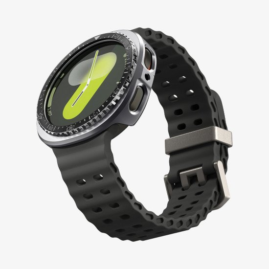 Spigen Bezel Tune Pro Couverture Noir Polycarbonate (PC), Acier inoxydable