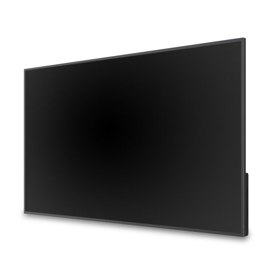 Viewsonic CDE5530 affichage de messages Panneau plat de signalisation numérique 139,7 cm (55") LCD 450 cd/m² 4K Ultra HD Noir Intégré dans le processeur Android 11 24/7