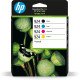 HP 924 Pack de 4 Cartouches d'encre authentiques CMJN