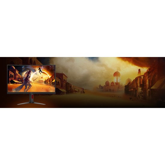 AOC G4 C27G4Z2 écran PC 68,6 cm (27") 1920 x 1080 pixels Full HD LCD Noir, Rouge