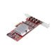 StarTech.com Carte PCIe USB-C 4 Ports, USB 3.2 10 Gbit/s, Carte d'Extension PCI Express USB-C, 4 Contrôleurs USB Indépendants, Carte PCIe USB Type-C, Windows/Linux/macOS, Conforme TAA StarTech.com Carte PCIe USB-C 4 Ports, USB 3.2 10 Gbit/s, Carte d'Extension PCI Express USB-C, 4 Contrôleurs USB Indépendants, Carte PCIe USB Type-C, Windows/Linux/macOS, Conforme TAA
