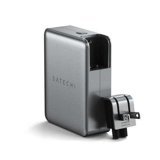 Satechi ST-W145GTM chargeur d'appareils mobiles Universel Argent Secteur Charge rapide Intérieure