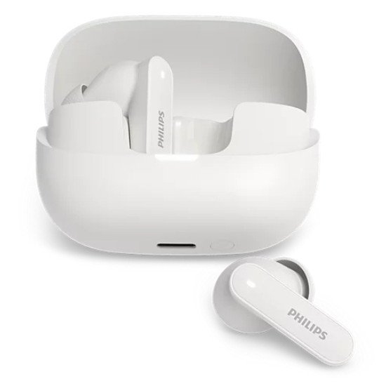 Philips TAT3000WT/00 casque True Wireless Stereo (TWS) Ecouteurs Appels/Musique USB Type-C Bluetooth Blanc
