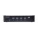 StarTech.com Switch KVM DisplayPort 4 Ports - 8K 60H/4K 144Hz, Écran Unique, DisplayPort 1.4, 2 Ports USB 3.0, 4x USB 2.0 HID, Commutateur KVM, Commutation par Bouton-Poussoir, Conforme TAA - Indépendant de l'OS StarTech.com Switch KVM DisplayPort 4 Ports - 8K 60H/4K 144Hz, Écran Unique, DisplayPort 1.4, 2 Ports USB 3.0, 4x USB 2.0 HID, Commutateur KVM, Commutation par Bouton-Poussoir, Conforme TAA - Indépendant de l'OS