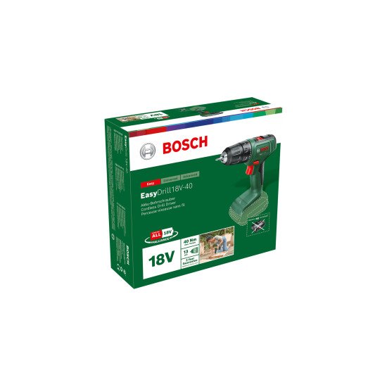 Bosch EasyDrill 18V-40 06039D8000 Trapano a batteria, Trapano avvitatore a batteria, Avvitatore a