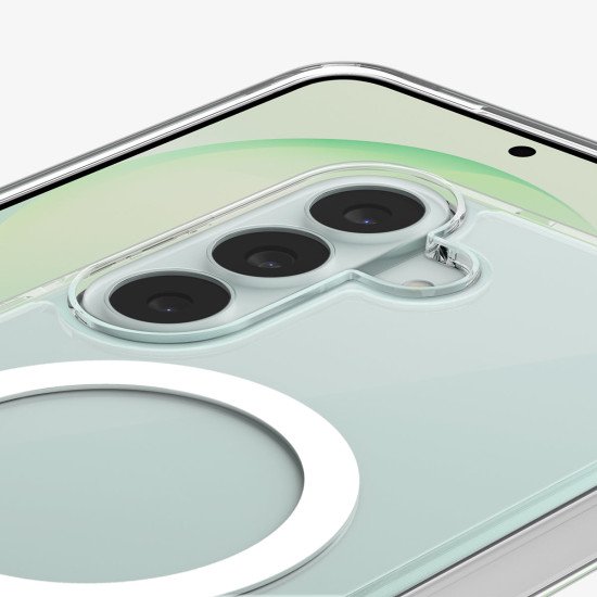 Spigen Ultra Hybrid (Mag Fit) coque de protection pour téléphones portables 17 cm (6.7") Housse Transparent, Blanc