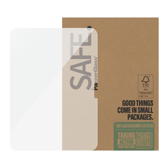 PanzerGlass SAFE. by ® Screen Protector iPad Air 11'' (2024-2026) | iPad 11" (2025-2026) | iPad 10.9'' (2022) | Ultra-Wide Fit | Bulk Protection d'écran transparent Apple 10 pièce(s)