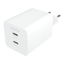 mophie essentials 409911854 chargeur d'appareils mobiles Universel Blanc Secteur Charge rapide Intérieure