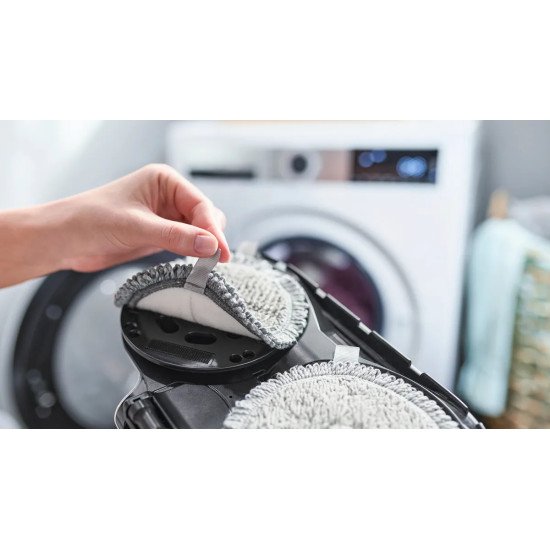 Bosch BSS712XHYG aspirateur balai et balai électrique Aspirateur-balai 2 en 1 Batterie Sec HEPA Sans sac 0,3 L Couleur aqua, Noir, Argent, Blanc 2,5 Ah