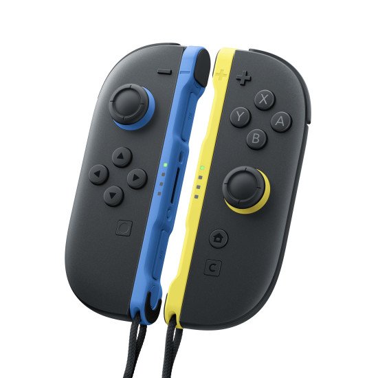 Nintendo Paire de manettes Joy-Con 2 gauche bleu & droite jaune clair Switch 2