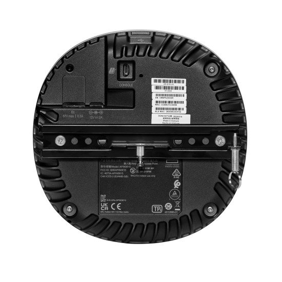 HPE Aruba Networking AP-615-US Dual Radio Tri Band 2x2 Wi-Fi 6E Int Antennas Campus AP