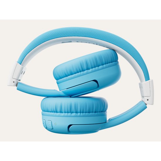 tonies 10003270 casque Casques Sans fil Arceau Musique/Quotidien USB Type-C Bluetooth Bleu clair, Blanc
