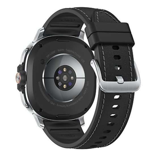 Samsung Galaxy Watch 8 Classic 3,3 cm (1.3") AMOLED 46 mm Numérique 438 x 438 pixels Écran tactile 4G Argent Wifi GPS (satellite)