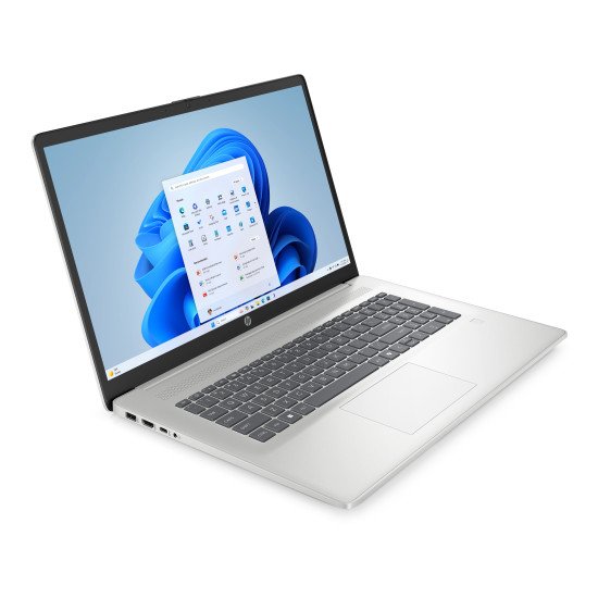 HP 17-cp2027nb AMD Ryzen™ 5 7520U Ordinateur portable 43,9 cm (17.3") Full HD 16 Go LPDDR5-SDRAM 512 Go SSD Wi-Fi 6 (802.11ax) Windows 11 Home Argent