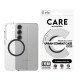 PanzerGlass CARE™ by ® Urban Combat Case Transparent w. Black Qi Compatible Samsung Galaxy S25 coque de protection pour téléphones portables Housse