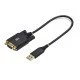 StarTech.com Câble USB vers Null Modem Série de 30cm, COM Retention, FTDI, Câble Adaptateur USB-A vers DB9 RS232, Vis/Écrous DB9 Interchangeables, Windows/macOS/Linux StarTech.com Câble USB vers Null Modem Série de 30cm, COM Retention, FTDI, Câble Adaptateur USB-A vers DB9 RS232, Vis/Écrous DB9 Interchangeables, Windows/macOS/Linux