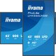 iiyama LH4366UHSB-B1AG Écran d'affichage dynamique Écran plat de signalisation numérique 109,2 cm (43") LCD Wifi 800 cd/m² 4K Ultra HD Noir Intégré dans le processeur Android 24/7