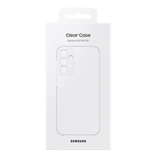 Samsung EF-QA156CTEGWW coque de protection pour téléphones portables 16,5 cm (6.5") Housse Transparent Samsung EF-QA156CTEGWW coque de protection pour téléphones portables 16,5 cm (6.5") Housse Transparent