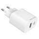 Mobile Origin MO12 Universel Blanc Secteur Charge rapide Intérieure