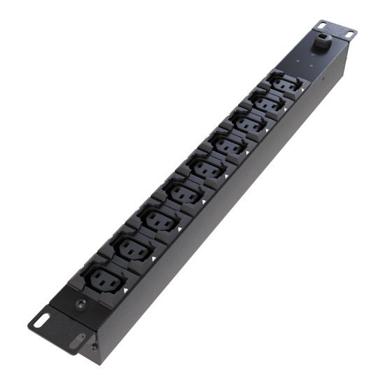 Vertiv PowerGo EP0G01A1 unité de distribution d'énergie 9 sortie(s) CA 1U Noir