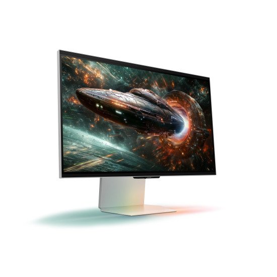 Samsung G90XF écran PC 68,6 cm (27") 3840 x 2160 pixels 4K Ultra HD LCD Argent