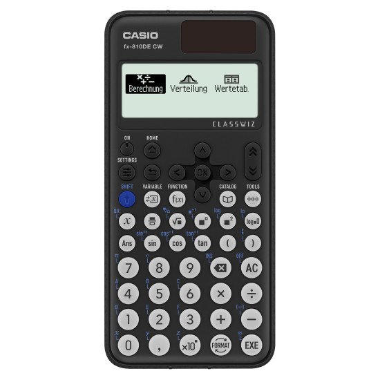 Casio FX-810DE CX calculatrice Poche Calculatrice scientifique Noir