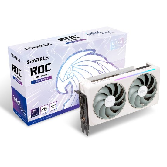 Sparkle Technology B580 ROC Luna OC Ultra 12 Go GDDR6