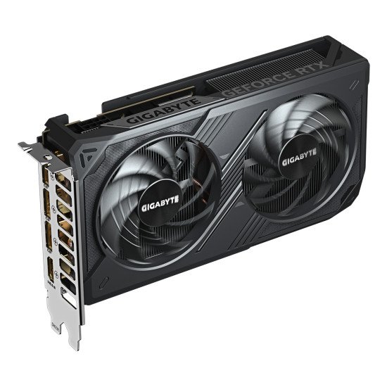 GIGABYTE GeForce RTX 5060 WINDFORCE OC 8G Carte Graphique - 8GB GDDR7, 128bit, PCI-E 5.0, 2512 MHz Fréquence du cœur, 3 x DisplayPort, 1 x HDMI, GV-N5060WF2OC-8GD GIGABYTE GeForce RTX 5060 WINDFORCE OC 8G Carte Graphique - 8GB GDDR7, 128bit, PCI-E 5.0, 2512 MHz Fréquence du cœur, 3 x DisplayPort, 1 x HDMI, GV-N5060WF2OC-8GD