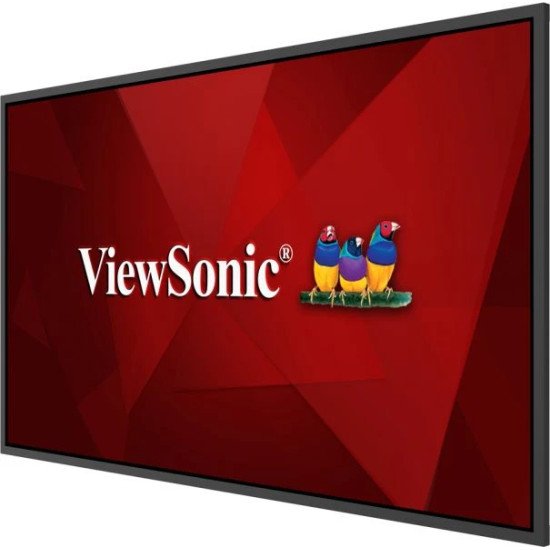 Viewsonic CDE43G3-1C Écran d'affichage dynamique Écran plat de signalisation numérique 109,2 cm (43") LCD 500 cd/m² 4K Ultra HD Noir 24/7