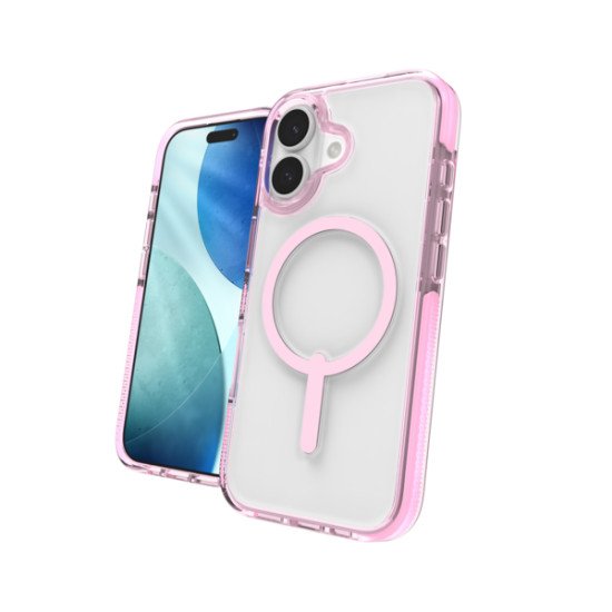 ZAGG Santa Cruz Snap coque de protection pour téléphones portables 16 cm (6.3") Housse Rose, Transparent ZAGG Santa Cruz Snap coque de protection pour téléphones portables 16 cm (6.3") Housse Rose, Transparent