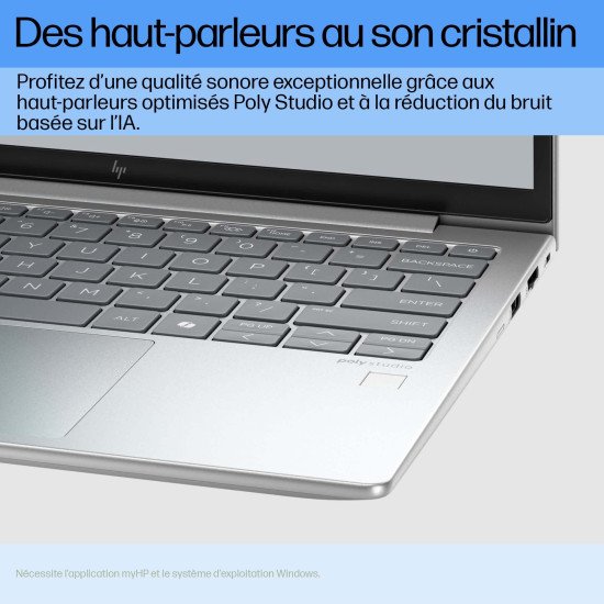 HP EliteBook 660 G11 Intel Core Ultra 5 125U Ordinateur portable 40,6 cm (16") WUXGA 16 Go DDR5-SDRAM 512 Go SSD Wi-Fi 6E (802.11ax) Windows 11 Pro AI PC Argent