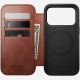 Nomad Modern Leather Folio coque de protection pour téléphones portables 16 cm (6.3") Marron