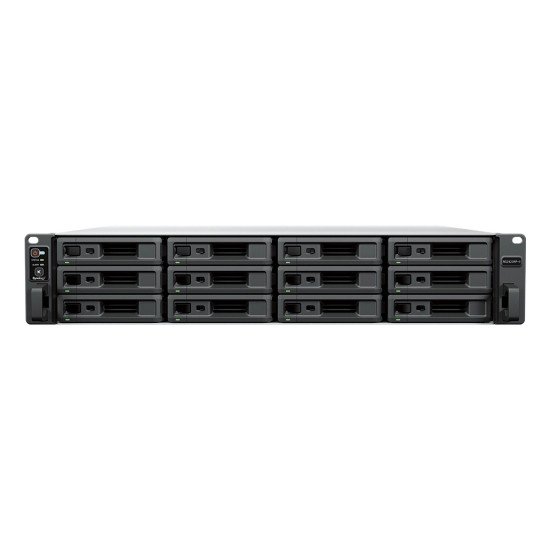 Synology RackStation RS2423RP+II NAS Rack (2 U) AMD Ryzen V1780B 8 Go DDR4 0 To DiskStation Manager Noir