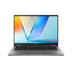 ASUS Vivobook 14 Flip 90NB14Y1-M004V0 laptop Intel Core Ultra 7 256V Hybride (2-en-1) 35,6 cm (14") Écran tactile WUXGA 16 Go LPDDR5x-SDRAM 1 To SSD Wi-Fi 7 (802.11be) Windows 11 Home Gris