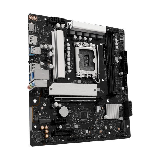 Asrock B860M-X Intel B860 LGA 1851 (Socket V1) micro ATX Asrock B860M-X Intel B860 LGA 1851 (Socket V1) micro ATX