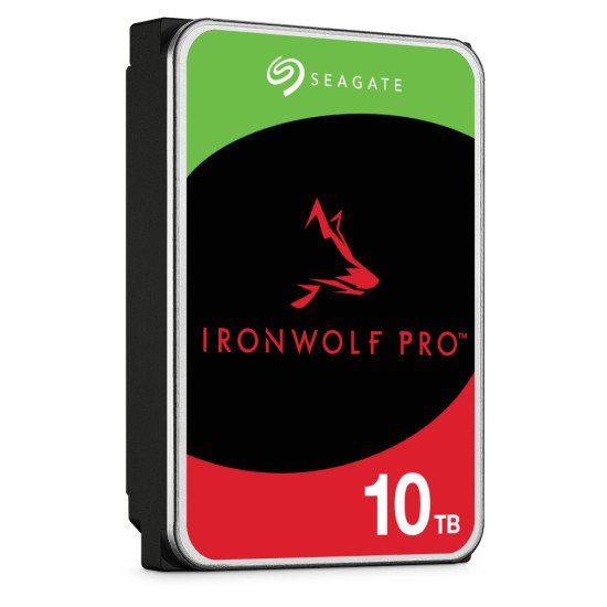 Seagate IronWolf Pro ST10000NT001 4 PACK disque dur 3.5" 10 To Série ATA III