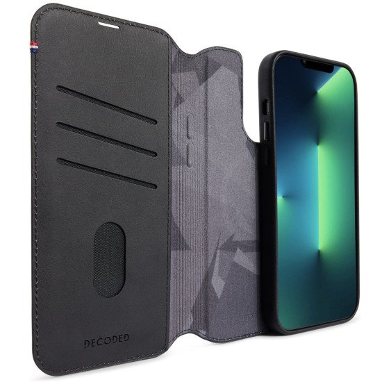 Decoded Modu Wallet coque de protection pour téléphones portables 17 cm (6.69") Étui avec portefeuille Noir Decoded Modu Wallet coque de protection pour téléphones portables 17 cm (6.69") Étui avec portefeuille Noir