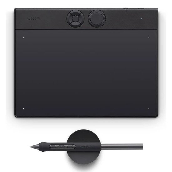 Wacom Intuos Pro Small – 2025 tablette graphique Noir 187 x 105 mm USB/Bluetooth