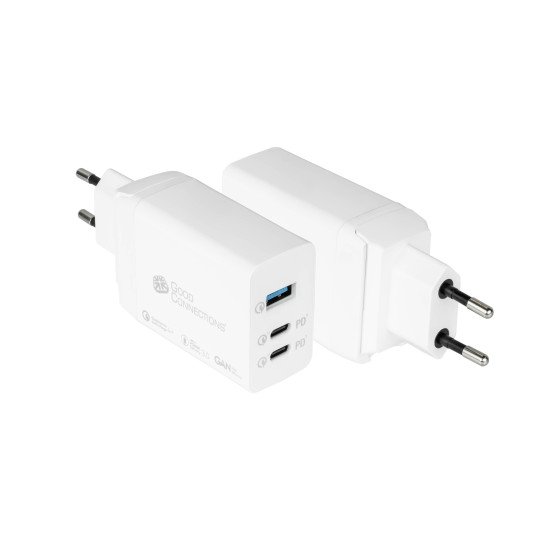 Alcasa PCA-W007W chargeur d'appareils mobiles Universel Blanc Secteur Charge rapide Intérieure