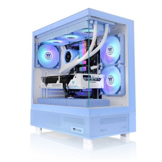 Thermaltake View 270 TG Midi Tower Bleu Thermaltake View 270 TG Midi Tower Bleu