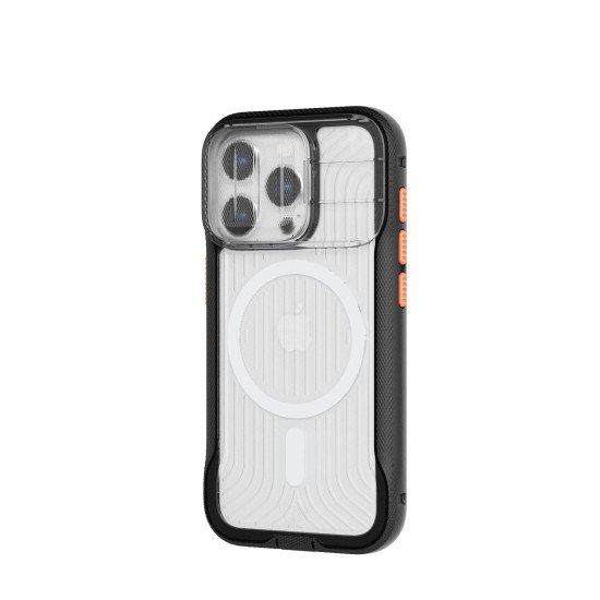 Tech21 T21-10268 coque de protection pour téléphones portables 15,5 cm (6.1") Housse Noir, Orange, Transparent, Blanc